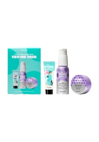 benefit THE POREFESSIONAL - Try-Me Trio – Mini Trio Set aus Poren Primer, Reinigungsöl und Tonerde-Maske - KLAR