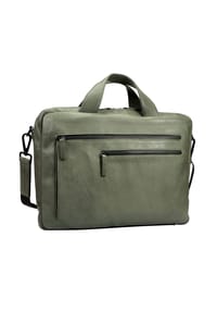 LEONHARD HEYDEN Den Haag - Den Haag Aktentasche Leder 40 cm Laptopfach - blau