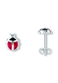 ONE ELEMENT - Marienkäfer Ohrringe Ohrstecker aus 925 Silber - silber