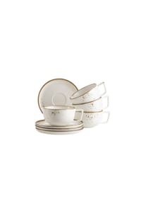 MÄSER Kaffeetassen-Set, Porzellan Pintar - Pintar - Beige / Blau