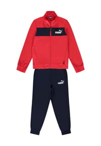 PUMA® - Trainingsanzug "Poly" Kordelzug, Reißverschluss, Taschen, für Kinder - 011 HIGH RISK RED