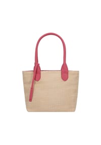 DENIM TOM TAILOR SHARON - Shopper, Anhänger, Reißverschluss, für Damen - BERRY