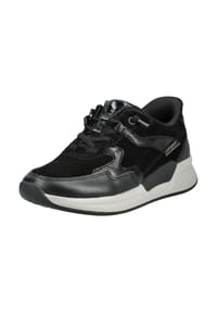 Gabor® - Veloursleder Sneaker - Schwarz