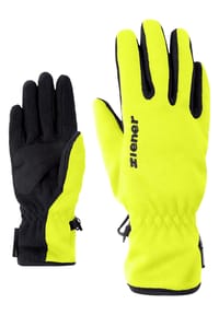 ziener - Fingerhandschuhe, Gummizug, für Kinder - 737 POISON YELLOW