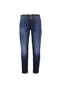 LERROS - BAXTER 5-Pocket-Denim im Used-Look, RELAXED FIT - DARK BLUE