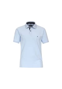 CASAMODA - Poloshirt, Baumwoll-Mix, Logo-Stickerei, für Herren - 102 BLAU