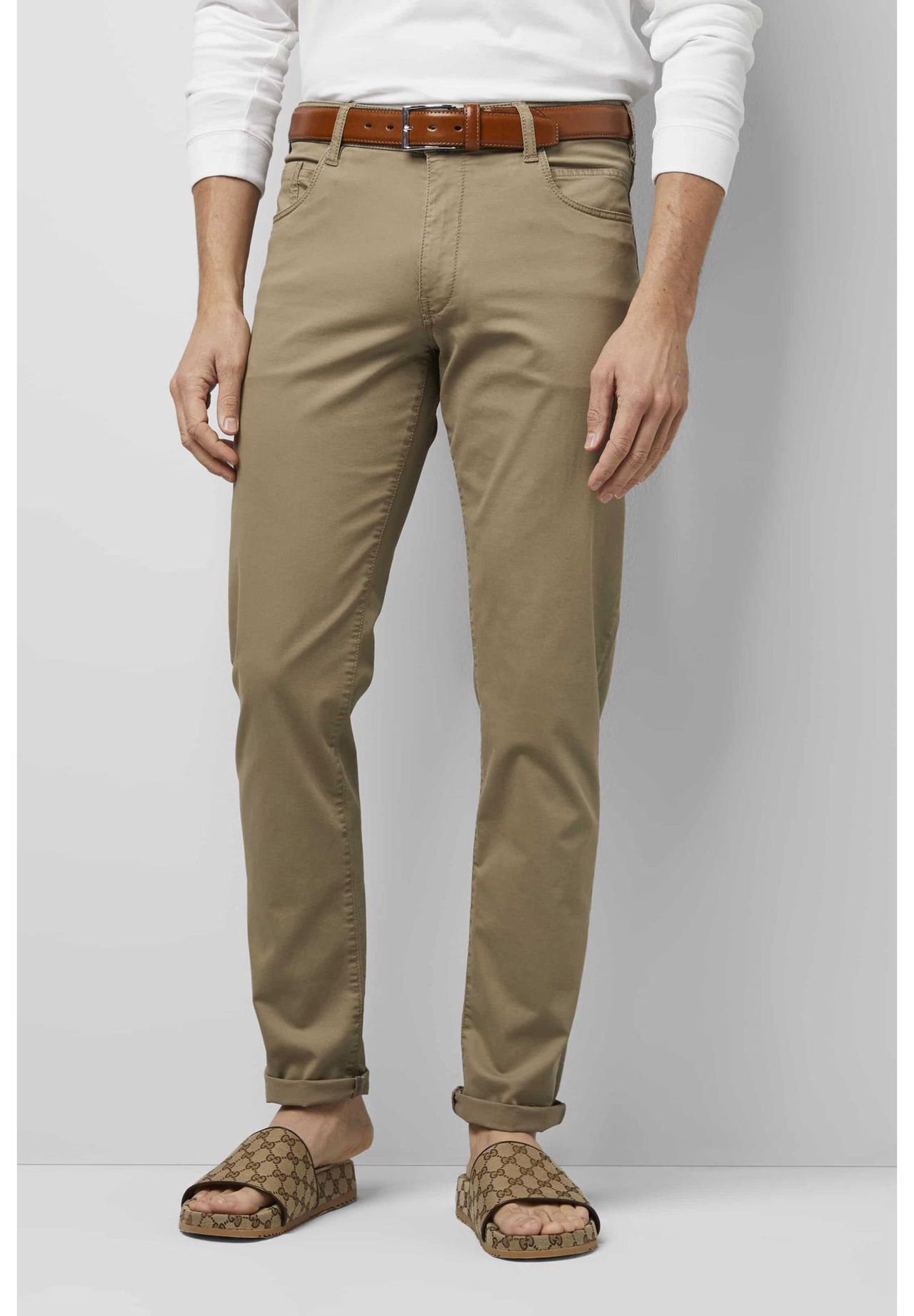 MEYER Baumwollhose M5 Slim | GALERIA 