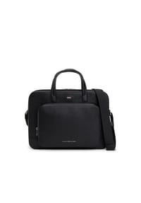 TOMMY HILFIGER TH CENTRAL - Laptoptasche, Zweiwege-Reißverschluss - BDS BLACK