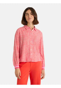 LIEBLINGSSTÜCK - Damen Bluse aus Viskose ElodieL - 362P1-spicy orange