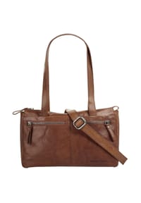 SPIKES & SPARROW® - Handtasche Echt Leder - cognac