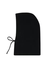 MANGUUN - Sturmhaube, Bindebänder, für Damen - 0  BLACK