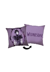 COFI - Wednesday Kopfkissen  Premium Dekokissen mit beidseitigem Digitaldruck - Mehrfarbig 40x40 cm