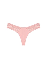 Triumph - String Comfort Allure, Spitze, für Damen - 0003 WHITE