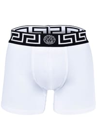 VERSACE - Herren Boxershorts  - TOPEKA, Bi-Stretch, Organic Cotton, einfarbig - Dunkelblau