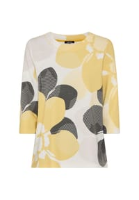 olsen - Sweatshirt Henny, 3/4-Arm, für Damen - 30036 YELLOW