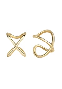 fascination by Ellen K. - Ohrklemme 375/- Gold - gelb