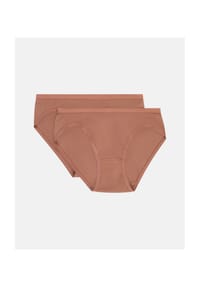 SYLVIA SPEIDEL. - Slip Soraya, 2er-Pack, für Damen - 5869 PRALINE