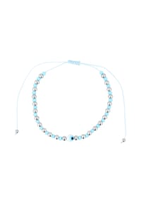 Adelia's - Damen Edelstahl Fußkettchen silberfarben mit schimmernder Perle - silber