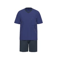 AMMANN - Shorty, Baumwolle, Brusttasche, für Herren - 22 DUNKELBLAU