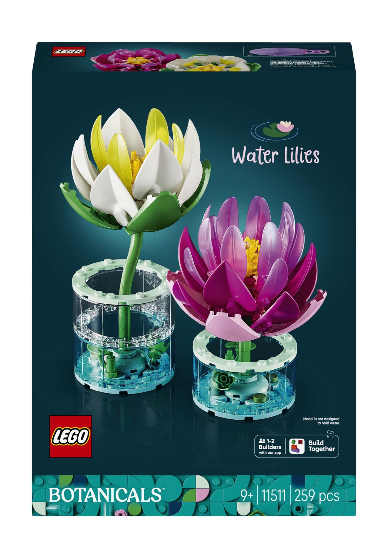 Lego Mehrfarbig Lego® Botanicals 11511 Seerosen - Bild 22