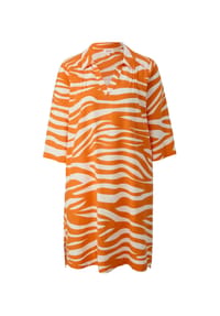 s.Oliver - Sommerkleid, Leinenanteil, für Damen - 23A0  ORANGE