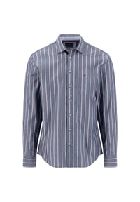 FYNCH-HATTON® - Freizeithemd Modern Stripes, Langarm, Kent, für Herren - 653 NEW BREEZE