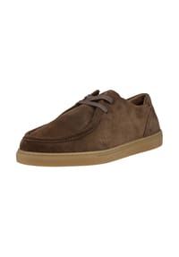 Marc O'Polo - Veloursleder Halbschuhe - Braun/Grau