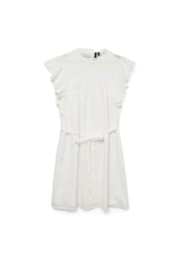 VERO MODA® - Blusenkleid "Trine", Bio-Baumwolle, für Damen - 175598 SNOW WHITE
