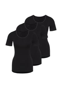-con-ta- - Thermo-Unterhemd / Shirt 3er Pack Basic - Hellgrau