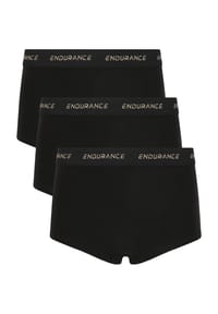 ENDURANCE - Unterhosen 3er-Pack Vickers mit elastischem Bund - 1001A Black