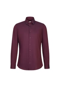 seidensticker - Flanellhemd Schwarze Rose - Dark Brown (0029)