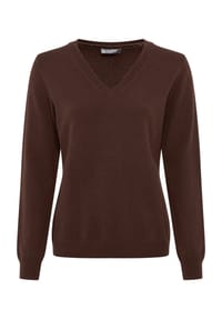 GALERIA - Cashmere Pullover, Rippbündchen, für Damen - BLACK