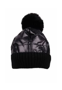 CAPELLI® NEW YORK - Pudelmütze, für Damen - 0  BLACK