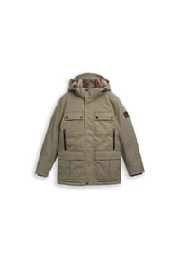 TOM TAILOR - Jacke, Kapuze, für Herren - Black