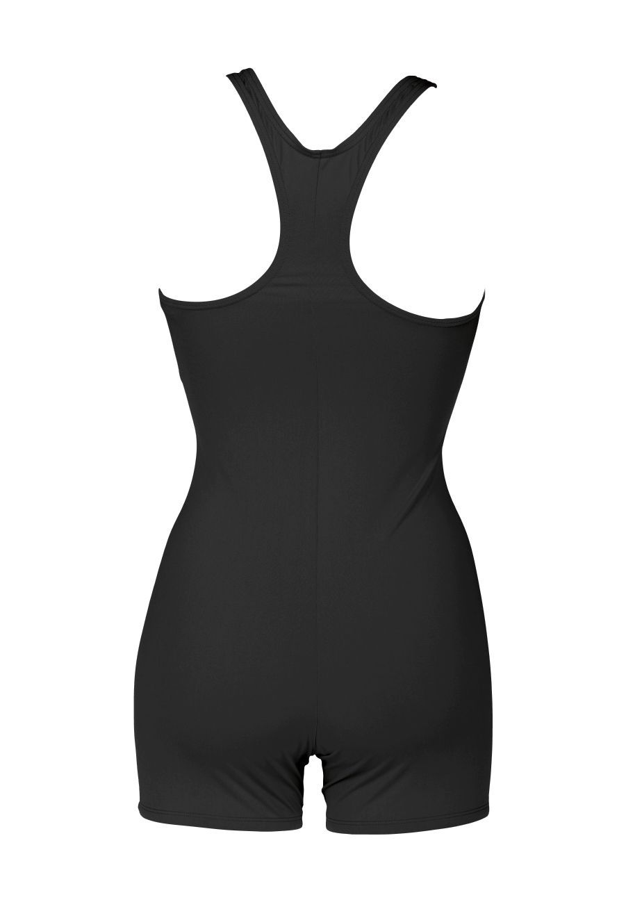 Arena Badeanzug, RingerrüCken, Shorts, FüR Damen, Schwarz, 44