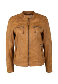 7eleven - Lederjacke Savona in tollem Look - cognac