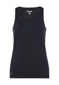 ALEX - Running Top, U-Ausschnitt, für Damen - BLACK BEAUTY