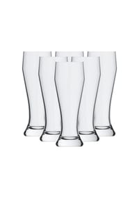 rastal Weizenbiergläser Ranft 0,5 l 6er Set transparent - RANFT - transparent