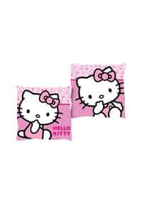 COFI - Hello Kitty 1 Stück Dekokissen 38×38 cm für Mädchenzimmer - Rosa 38x38x5 cm