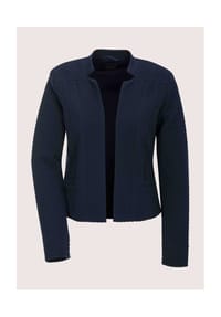 MADELEINE - Moderner Jerseyblazer in Melange-Optik - marine