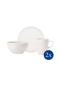 Villeroy & Boch Frühstücks-Set Artesano Original weiß - ARTESANO - weiß