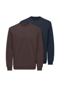 ONLY & SONS - Sweatshirt 2er Pack Connor - Black