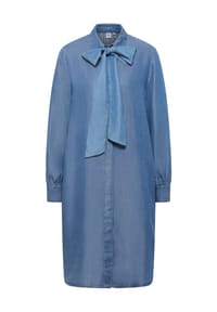 ETERNA - Blusenkleid LOOSE FIT - dark indigo