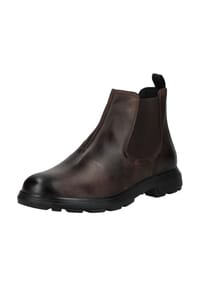 GEOX - Leder/Textil Stiefelette - Coffee
