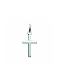 Adelia's - Schmuckset - Halskette - Kreuzkette mit Kreuz Anhänger aus 925 Silber - silber