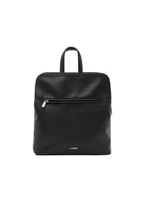 L.CREDI MELANIE - Cityrucksack, Magnetdruckknopf, Emblem, Damen - ROT