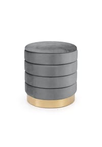 Akord - Luna Pouf mit Stauraum - altrosa