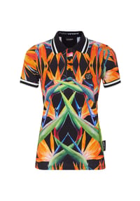 PLEIN SPORT - Poloshirt - black/multicolored
