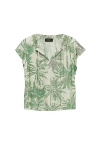 s.Oliver BLACK LABEL - Shirtbluse, Schlüsselloch-Ausschnitt, für Damen - 04A1 WHITE