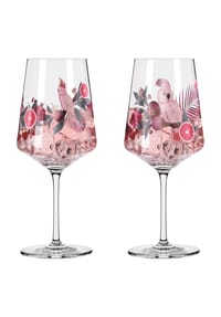 RITZENHOFF Aperitifgläser, 2er-Set - Sommersonett - ROSA